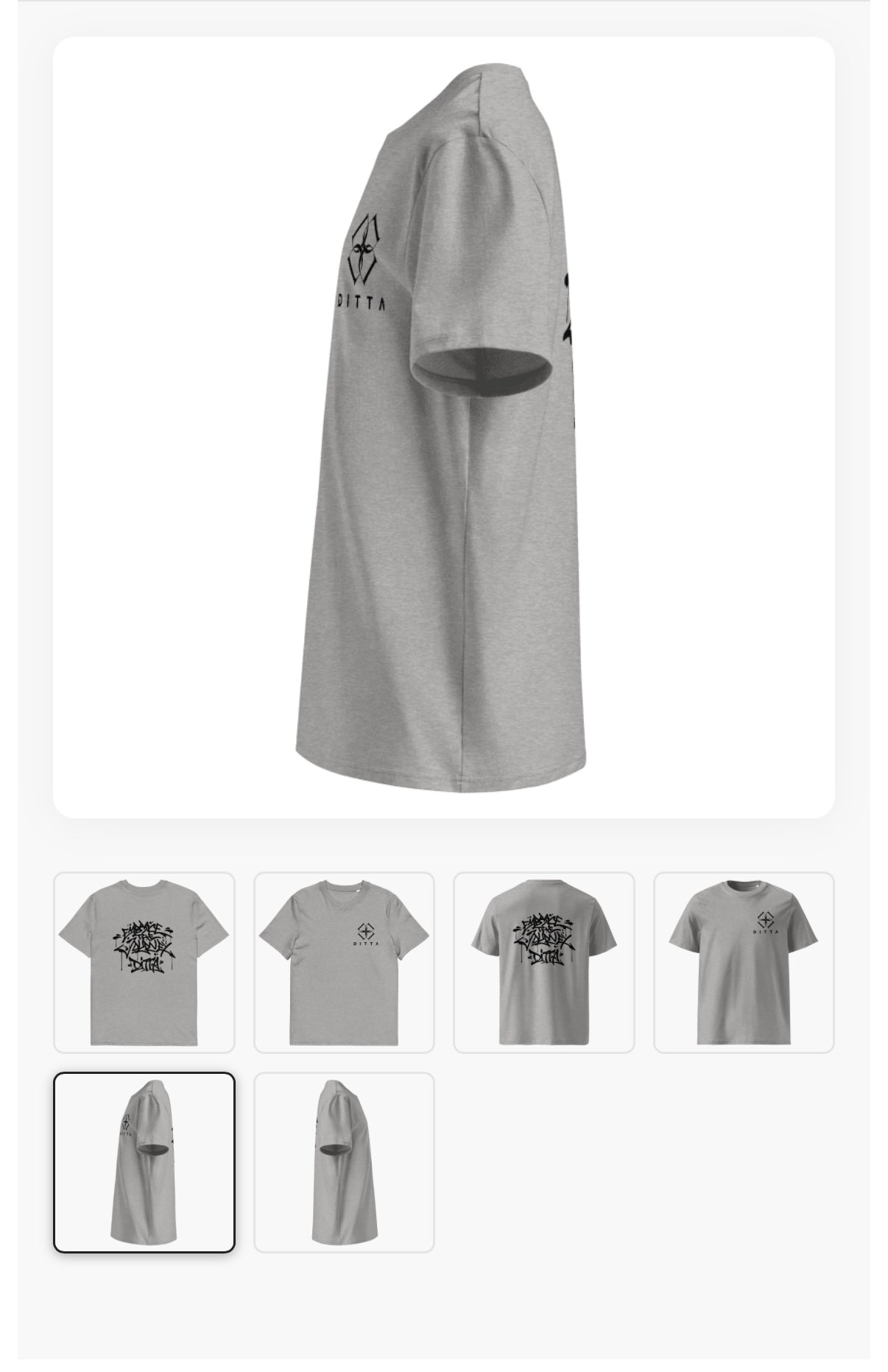 Ditta organic cotton t-shirt