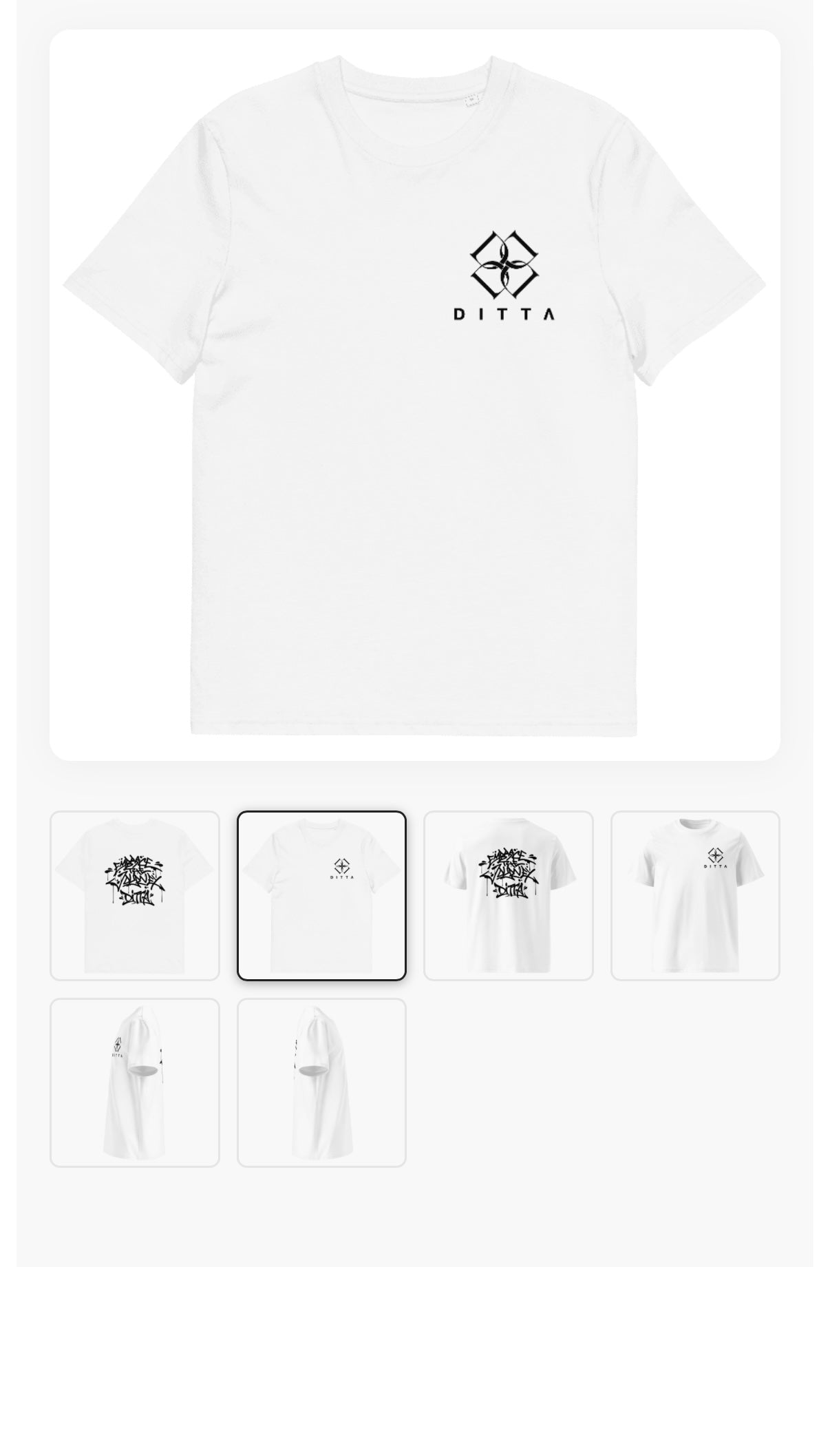 Ditta organic cotton t-shirt