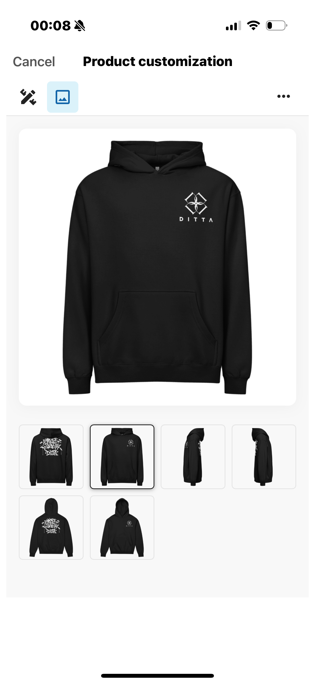 Ditta premium Men’s box hoodie
