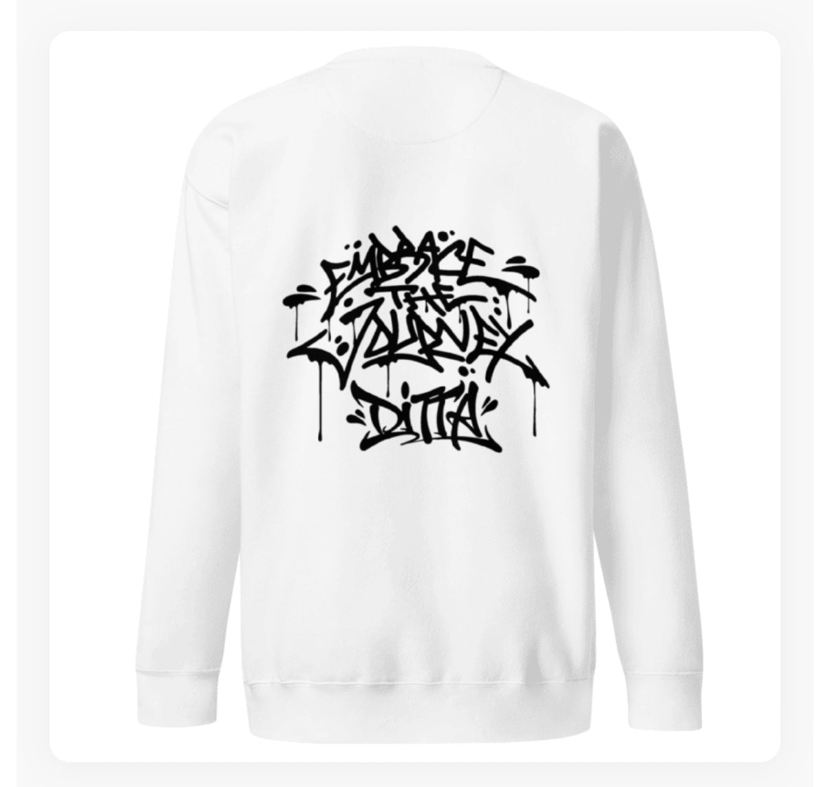Ditta Embroidered Premium Sweatshirt