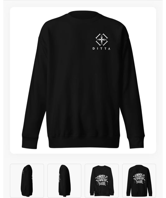 Ditta embroidered Premium Sweatshirt