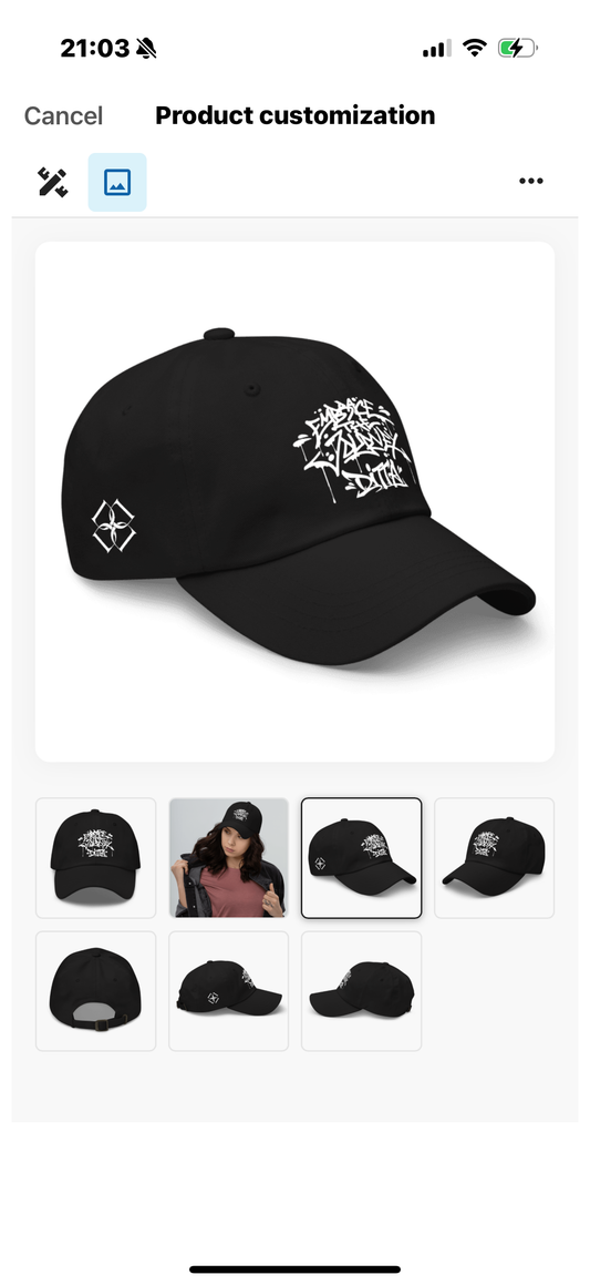 Ditta Embroidered Dad hat