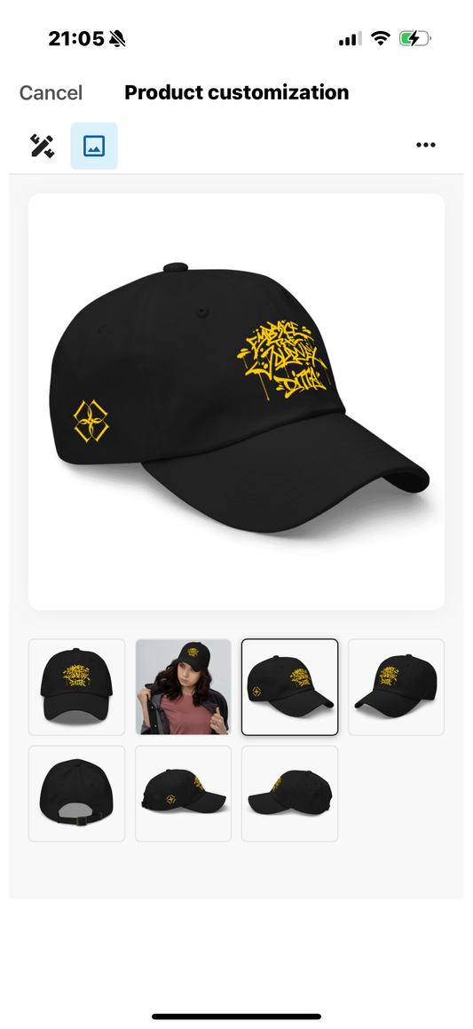 Ditta Embroidered Dad hat